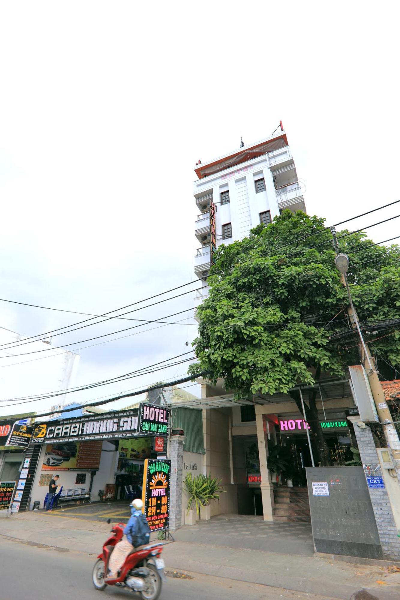 Khach San Sao Mai Xanh - Sao Mai Xanh Hotel Хошимин Экстерьер фото
