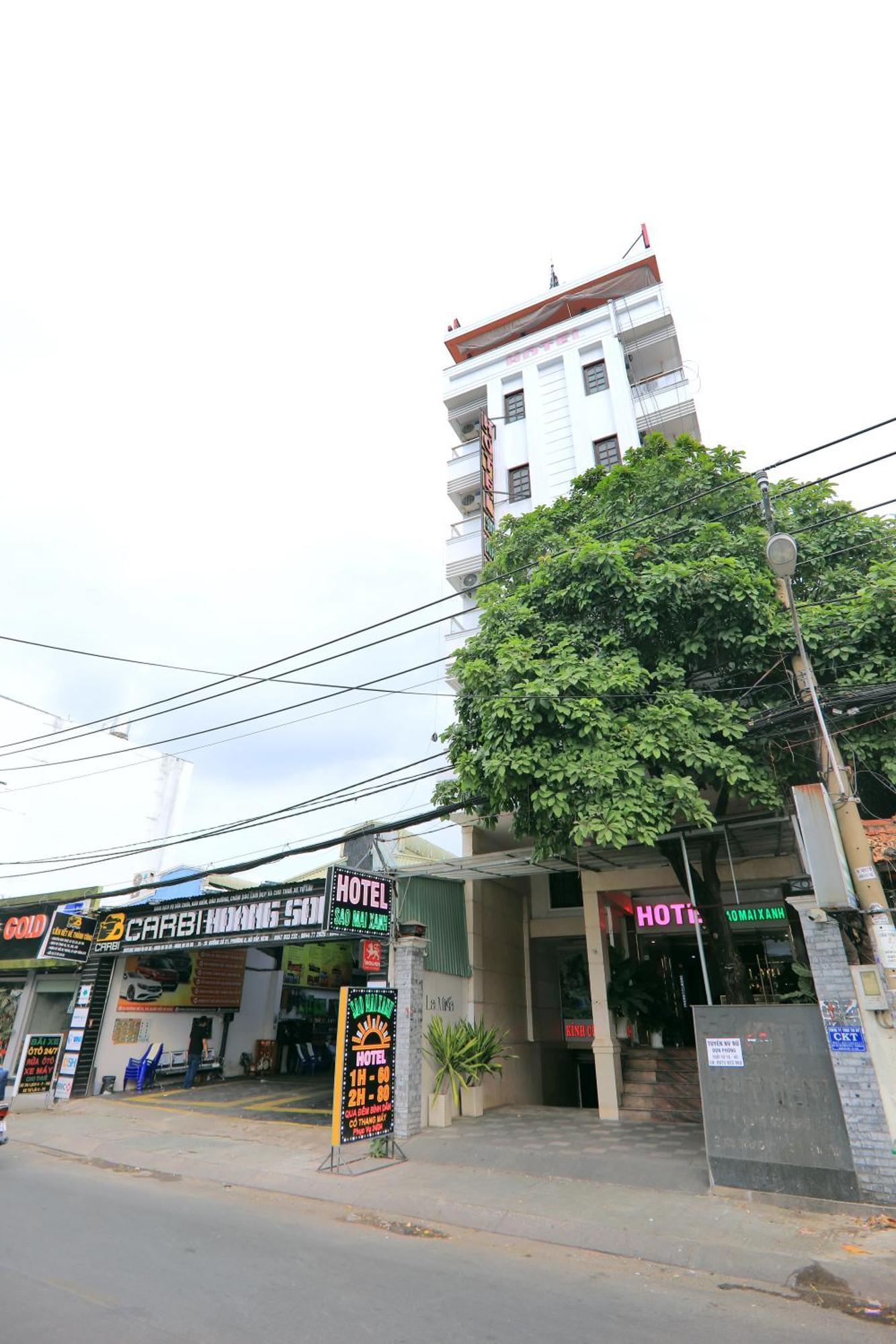 Khach San Sao Mai Xanh - Sao Mai Xanh Hotel Хошимин Экстерьер фото