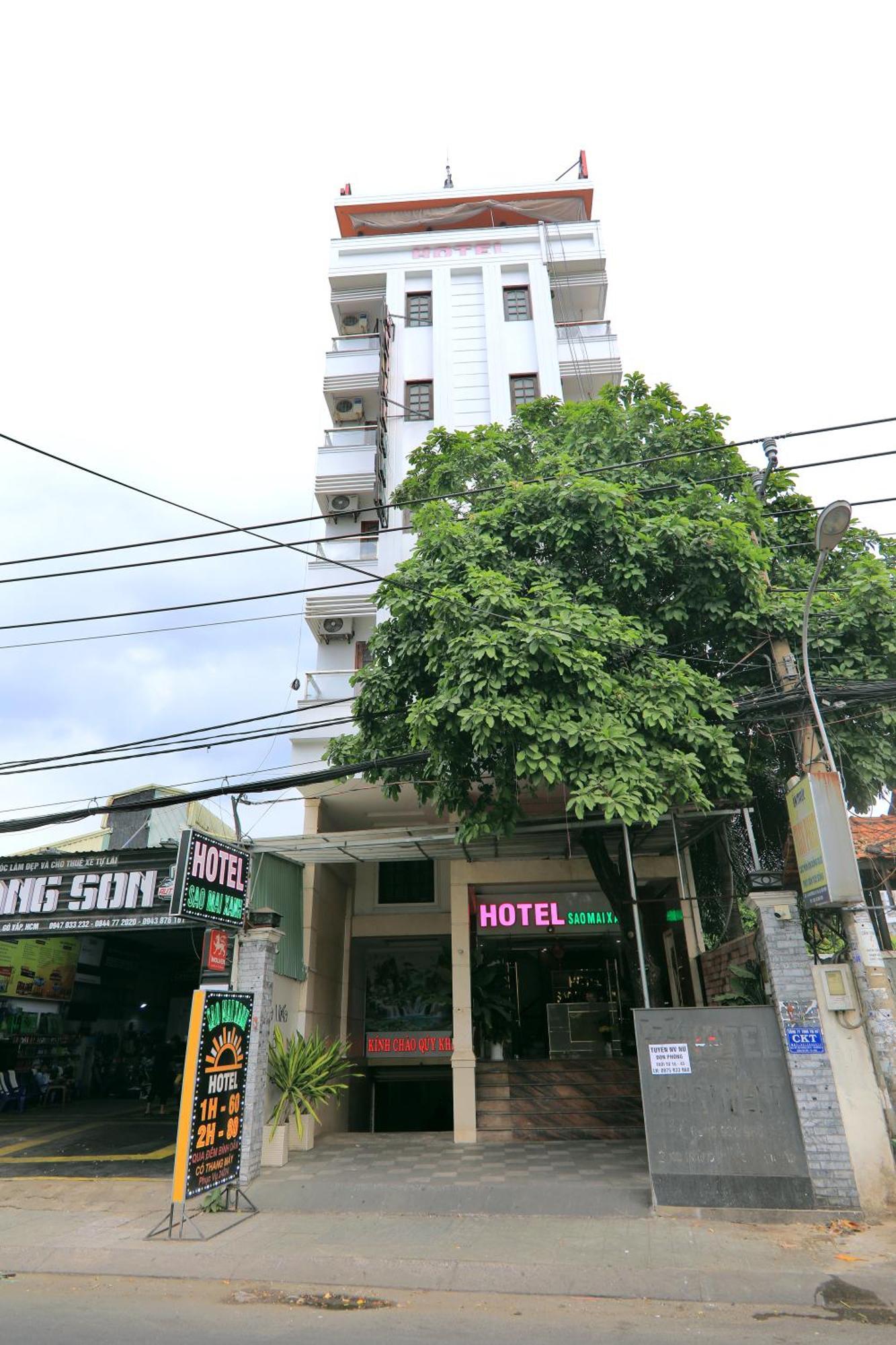 Khach San Sao Mai Xanh - Sao Mai Xanh Hotel Хошимин Экстерьер фото